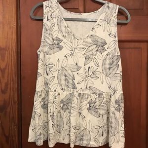 Merona Floral Blouse